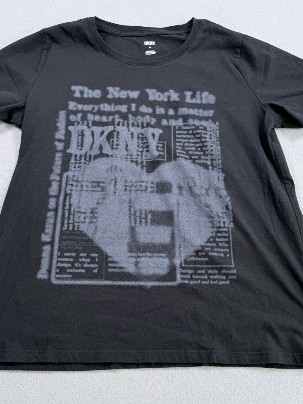 DKNY New York Icons Graphic T-Shirt Black Medium